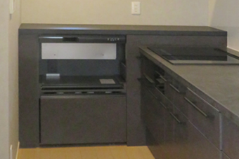 広々＆たっぷり収納＆高級感のあるキッチンに 新宿区A様邸